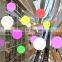 luminous balls to battery/wholesale hanging lights decorative led lamp outdoor garden plastic glowing ball