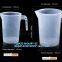 Factory Custom logo lab Graduated Plastic Measuring Cup/Jug With Handle, Laboratory Good Price 500ml 1000ml Plastic Measuring