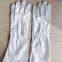 white cotton santa clause cotton gloves extra long santa gloves
