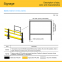 Customized Size OEM Printing Aluminum Sign Flexible Barrier Signage PVC Barrier Signboard