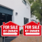 Custom 4mm Corrugated Plastic Yard & Campaign Signs – Durable Outdoor Signage
