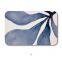 Wabi sabi style custom printing diatomite stone bath mat for bathroom