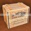 Fancy wooden wine bottle wooden box