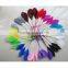wholesale dyed white trimmed goose feathers artificial