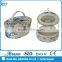 new design elegant handmade customize fabric jewelry box