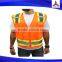 OEM service Unisex Breathable Adults Jackets yellow high visibility reflective safety vest