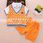 2015 Toddlers Clothing Summer Children Gentleman Boy 2Pcs Sets