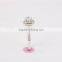 High quality 925 silver engagement ring with clear zircon for lady made in china