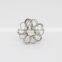 New Arrival Charming Jewelry Exquisite imitation Pearl Small Rhinestone Metel Brooch Corsage Shawl Pin Buckle