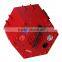 New design and Wireless DMX and battery Six Angle of beam light for christmas decoration