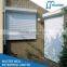 art and peaceful roller shutter window