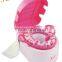 PM2835 2014 Karibu Factory Sell Safety Deluxe Potty Seat Trainer with Toliet Paper Holder