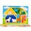 education city games kids silk screen printing wooden magnet fish design Fishing Toys Suppliers