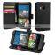 Soft PU Leather Wallet Case Cover For HTC One M9 Cases For HTC M9 Case, Hot New Product 2015