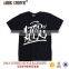 Fashion 100% Cotton Black Cheap T Shirt Short Sleeve Best Quality Custom Printing