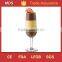 Best selling glass purple champagne flutes wholesale                        
                                                Quality Choice