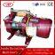 Junda small crane lifting equipement 380V 500KG-1000KG KCD type wire rope electric crane hoist for construction