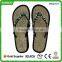 Best selling straw slippers,wholeale new bamboo flip flops slippers