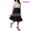 Hot Sale Short Sleeve Fat Women Casual Dresses