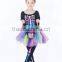 Party girls Skeleton fancy dress costume Halloween cosplay costume kids