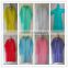 hot sales cheap fashion transparent colored PE plastic disposable raincoat