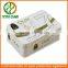  hot saling handmade kraft soap tin box with triangle design