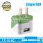 5v 1a travel charger US folding PLUG single usb power charger for hp
