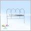Factory supplier cheap simple modern design durable iron small garden fence
