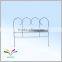 Garden decoration modern sturdy cheap portable welded garden metal fence