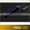 2016 New stainless steel folding butterfly knife training comb Balisong butterfly style hair comb