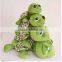New designed stuffed plush fashion Brailian turtles for baby and home decorating