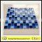 blue color swimming pool tile