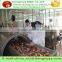Tunnel box type microwave dryer for tablets/dehydrator machine
