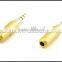 Audio Gade OEM Hi End Gold Plated 3.5-G Gold plated 3.5MM Male headphone Terminal Gold