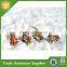 Polyresin hanging tractor xmas ornaments custom