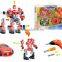 Kids DIY Robot 3 in 1 Create And Play Converters Robot to Car Toys for Children
