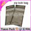 Yason clear pvc zipper bag zip seal bag plastic ziplock food bag
