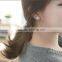 New 2016 Korean Hair Accessories Hair Ring Jewelry Crystal Glass Ball Hair Rubber Band Headdress For Women & Girls