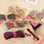 Lovely Girls Barrette New Korean High Quality Plaid Flower Bowknot Hair Clip Boutique Hair Bows Hairpins Women Hair Accessories