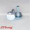 m1 - M10 Carbon Steel With White Zinc Flat Head Knurled Thumb Screw