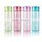 China alibaba wholesale colorful glass water bottle