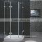 fasion customizable tempered glass shower enclosure