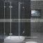 fasion customizable tempered glass shower enclosure