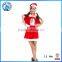 2015 Christmas Costume Christmas Clothes 3pcs Set Red Christmas Dress