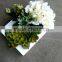 Latest Best Selling wall hanging photo frames artificial flower for wall decor