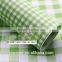 new style paper flower packaging ,Green lattice flowers wrapping paper