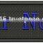 RECTANGULAR CUSTOM EMBROIDERED NAME TAG Sew on patch Quality Badge
