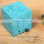 Mini Portable Q+ LED Bluetooth Speaker Square Subwoofer Speakers with Mic TF FM Radio Sound Box Boombox For Phone MP3 Player
