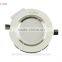9w aluminum round embedded modern ceiling light