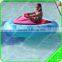 Kids and adults Electric battery Blue bumper boat